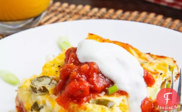 Casserole d'Oeufs au Jambon et au Fromage