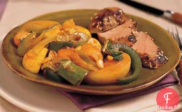 Sauté de Légumes Asiatiques
