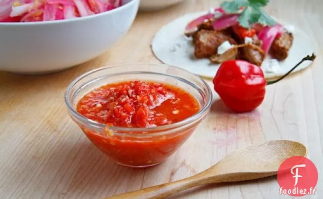 Salsa de Habanero Rôtie