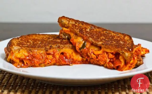 Poulet au Kimchi Fondu