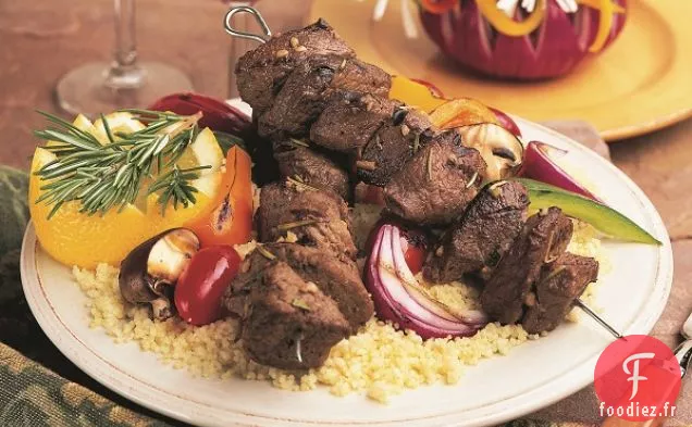 Brochettes De Surlonge Méditerranéenne