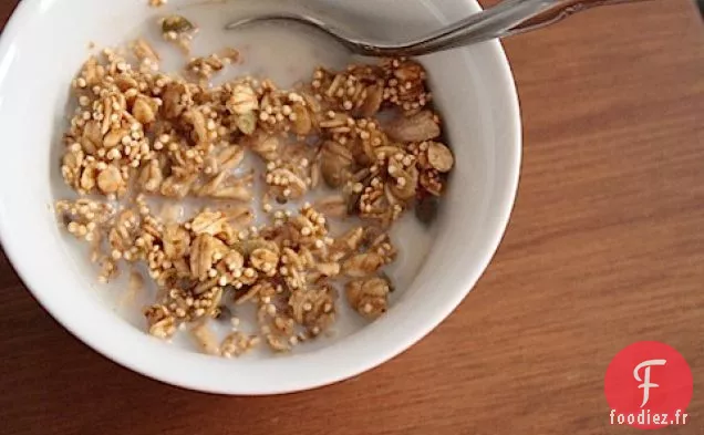 Granola aux Épices à la Citrouille