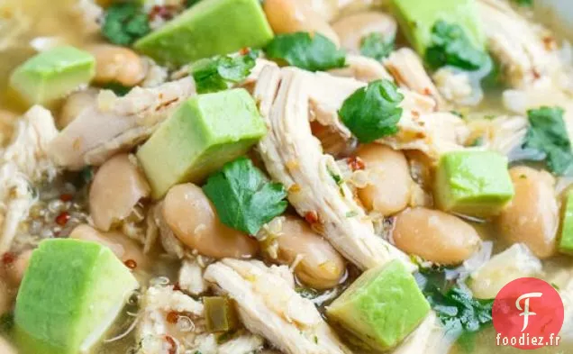 Chili au Poulet Blanc Au Quinoa