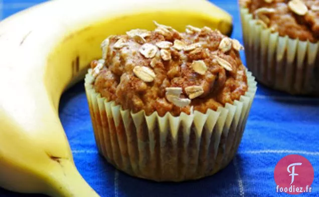Muffins au Chia à la Banane Sans Gluten