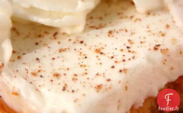 Barres de Gâteau au Fromage à la Citrouille