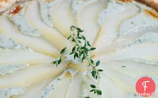 Tarte aux Poires et Gorgonzola