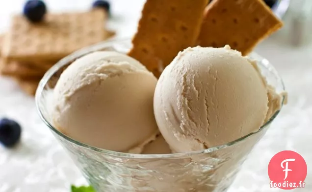 Crème Glacée au Cheesecake Végétalienne