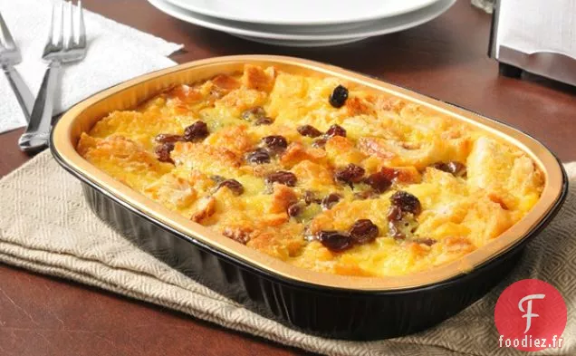 Pudding au Pain Sans Produits Laitiers