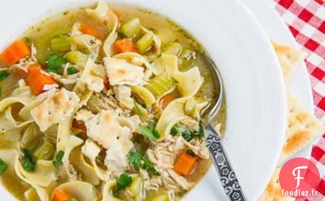 Soupe de Nouilles Au Poulet