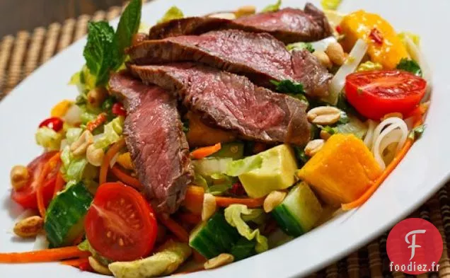 Salade de Nouilles au Bœuf Thaï
