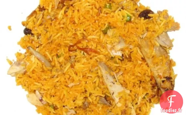 Riz aux Légumes Biryani