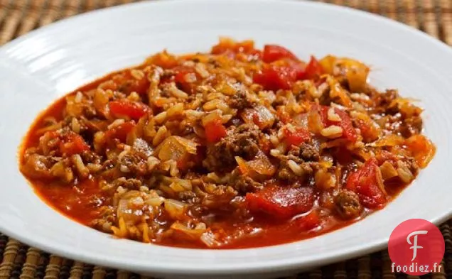 Soupe au Rouleau de Chou à la Choucroute