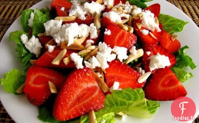 Salade de Fraises et de Feta