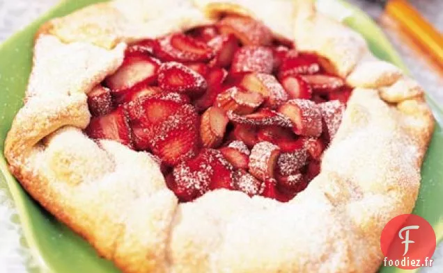 Tarte Fraise-Rhubarbe
