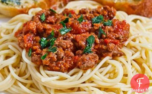 Spaghetti à la Bolognaise
