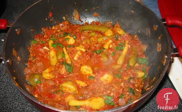 Sauté de Courge et Chorizo