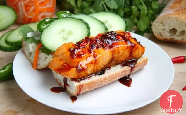 Banh Mi de Saumon au Caramel Vietnamien