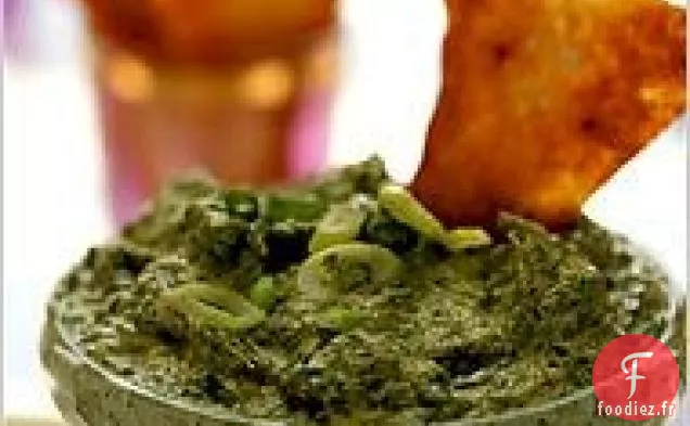 Délicieuse Trempette au Pesto d'Épinards