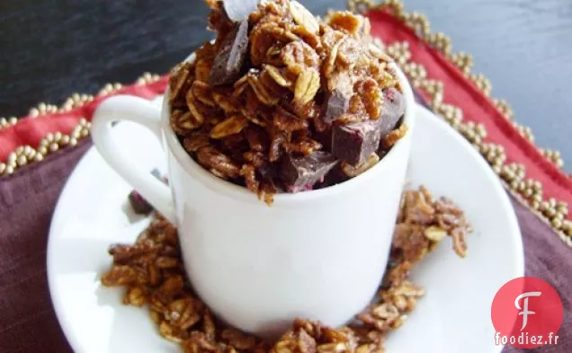 Granola sans Produits laitiers En Morceaux de Chocolat au Chocolat
