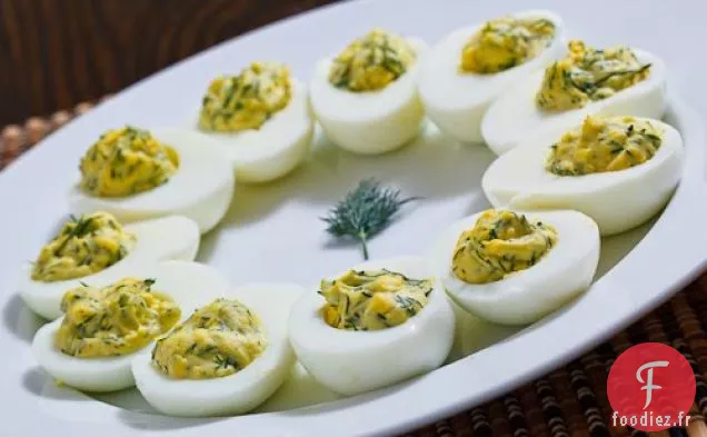 Œufs Farcis à l'Aneth et au Citron