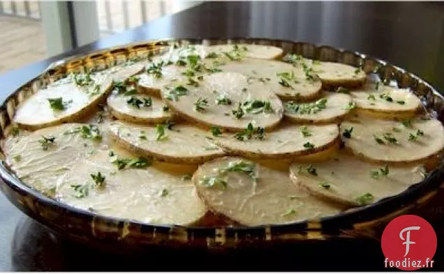 Gratin de Poireaux et Cheezly
