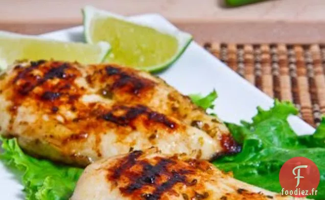 Poulet Grillé à la Tequila et au Citron Vert