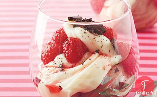 Pudding Au Chocolat Blanc et Noir Parfaits