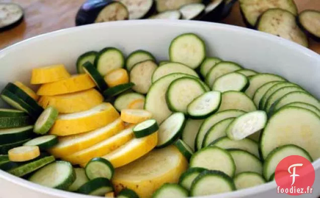 Courge d'Été Cuite Au Four