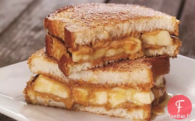 Le Sandwich au Beurre d'Arachide, à la Banane et au Miel