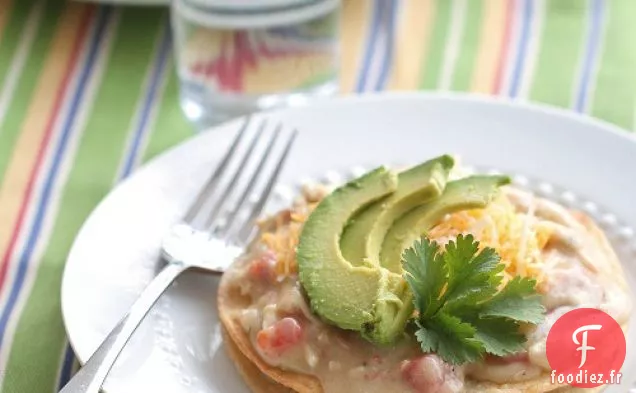 Chicken Bacon et Enchiladas empilées Ranch