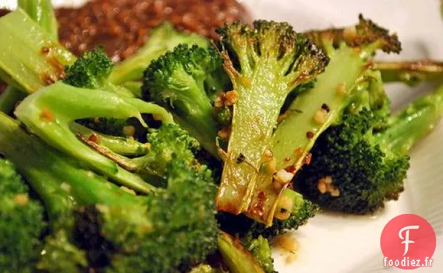 Brocoli Caramélisé à l'Ail