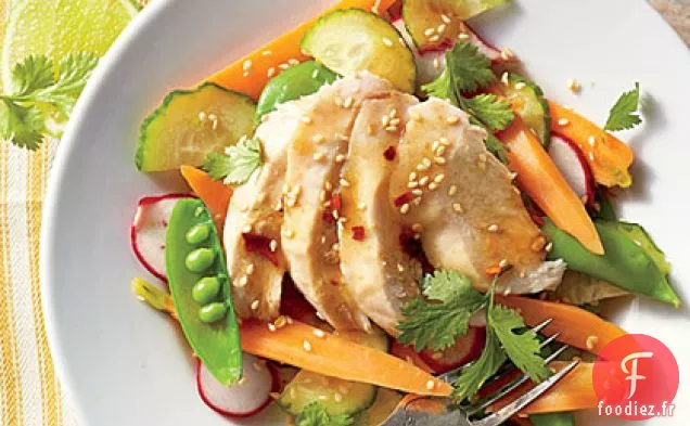 Salade de Poulet au Sésame