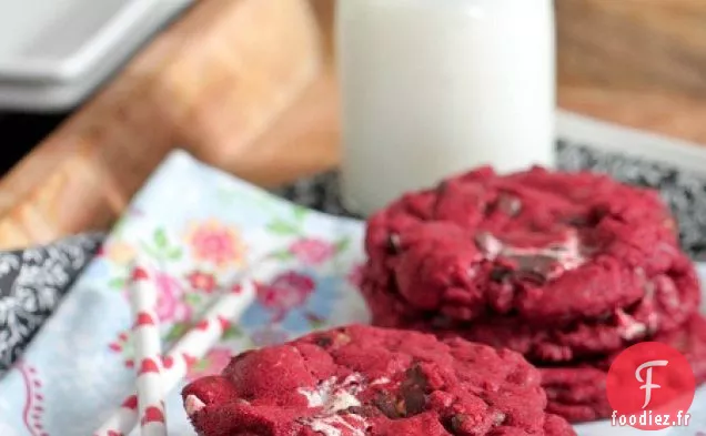 Biscuits au Gâteau de La Voie Lactée en Velours Rouge
