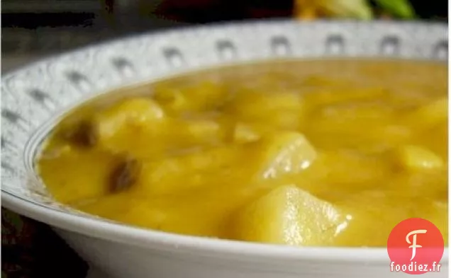 Soupe Crémeuse aux Poireaux de Pommes De Terre Végétaliennes