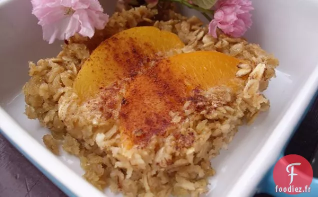 Flocons d'Avoine Cuits au four Sans Produits laitiers Faciles pour Maman