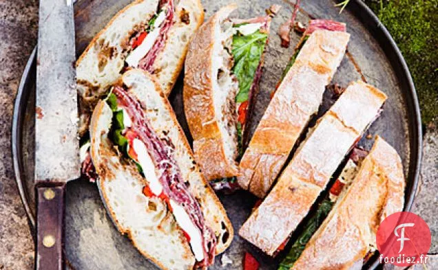 Sandwichs Italiens Pressés