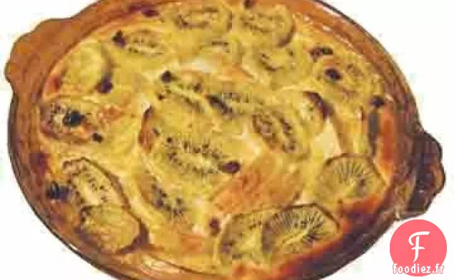 Clafoutis Kiwi-Pomme Crémeux Sans Produits Laitiers