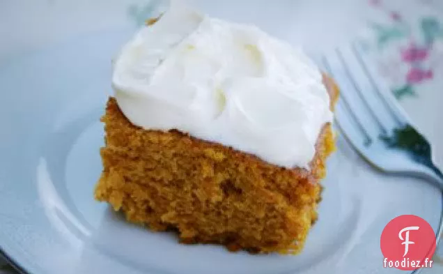 Barres de Gâteau aux Épices à la Citrouille