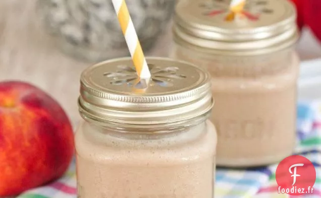 Pêches et Crème Cannelle Épices Givrées