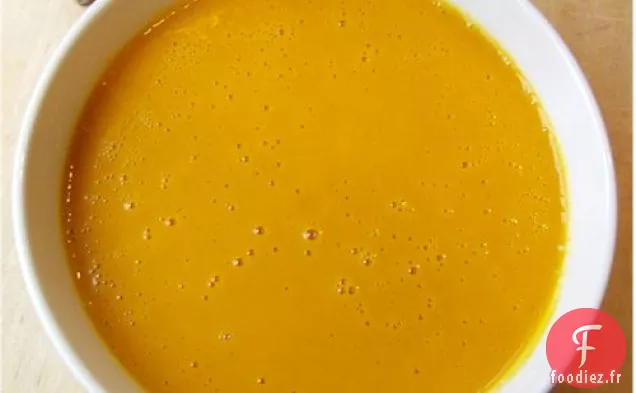 Soupe aux Carottes et au Gingembre