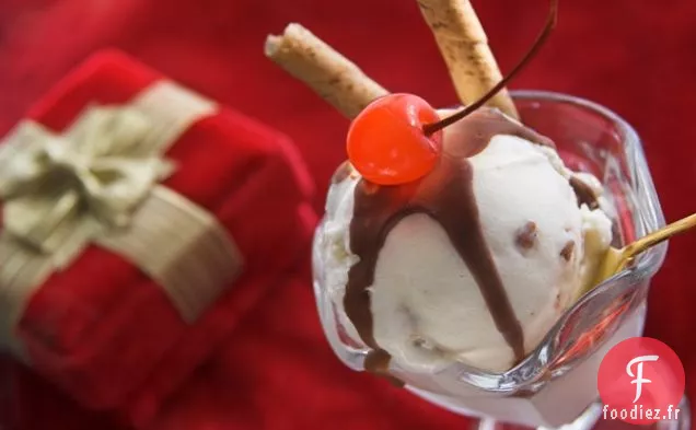 Sundae à la Fraise et au Chocolat de Laura