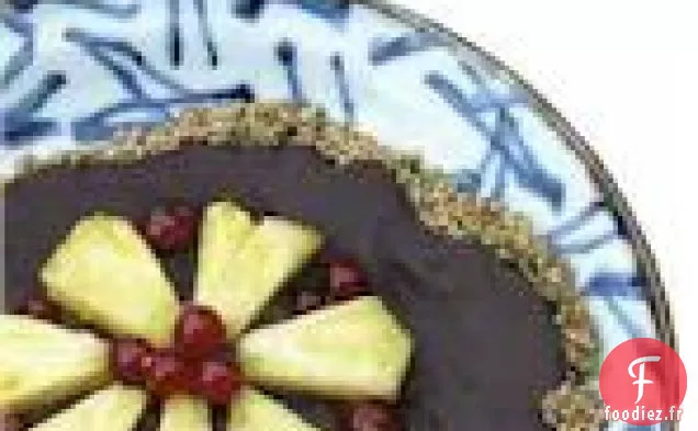 Flans aux Graines de Sésame et au Chocolat