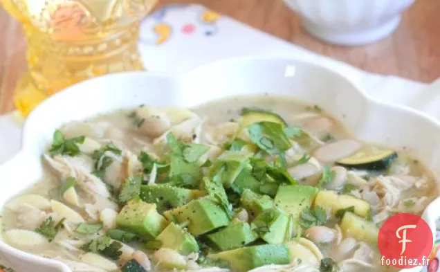 Mac de Chili au Poulet Blanc à la Mijoteuse