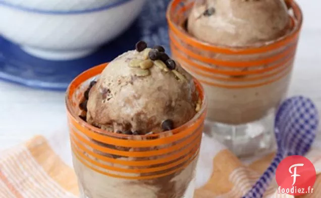 Crème Glacée sans produits laitiers Sunbutter Fudge Ripple