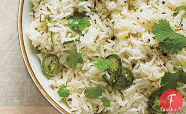 Riz au Yogourt au Cumin et au Chili