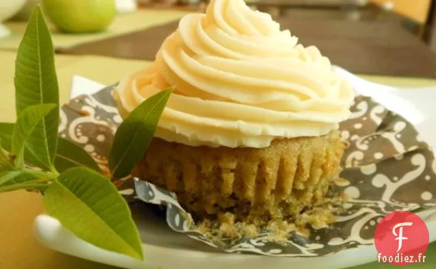 Cupcakes Végétaliens à la Verveine Citronnée avec glaçage “Crème au Beurre