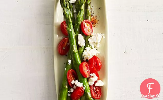 Asperges à la Tomate et à la Feta