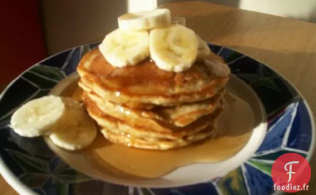 Crêpes aux Bananes aux Pépites de Chocolat