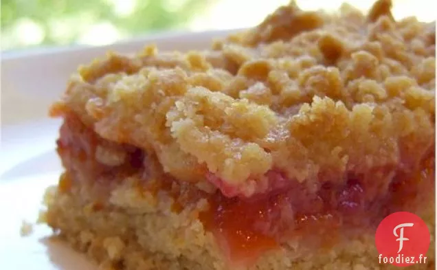 Barres d'Avoine Sans Gluten à l'Abricot