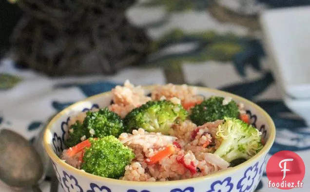 Salade de Quinoa au Poulet Rôti